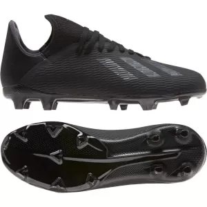 adidas Junior X 19.3 Firm Ground Football Boots - Black, Size 1