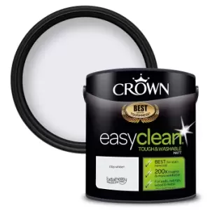 Crown Easyclean 200 Clay White Matt Paint - 2.5L