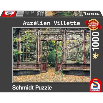 Aur&eacute;lien Villette: Victorian Greenhouse Jigsaw Puzzle - 1000 Pieces