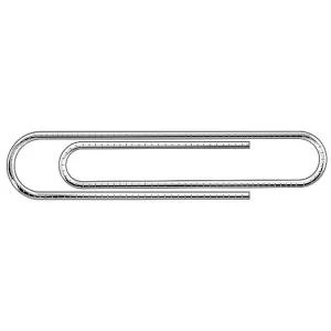 Paperclips Giant Serrated 73mm Pack of 100 32521