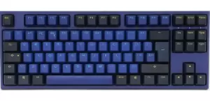 Ducky One 2 Horizon TKL keyboard USB German Black, Blue