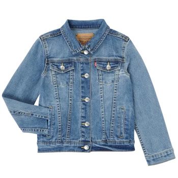 Levis 4E4388-M0K Girls Childrens Denim jacket in Blue - Sizes 16 years