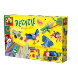 SES CREATIVE Childrens Recycle Mega Mix, Unisex, Three Years and Above, Multi-colour (14718)