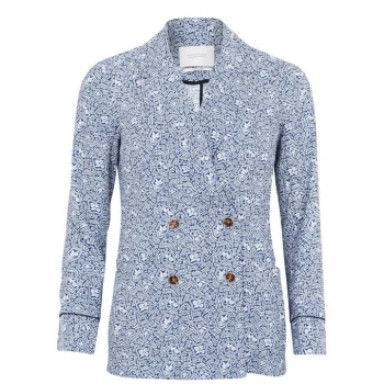 Scotch and Soda Double Breasted Blazer - Blue 218