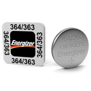 Energizer SR60/S42 364/363 Silver Oxide Coin Cell Watch Battery