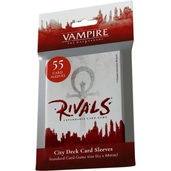 Vampire: The Masquerade - Rivals Library Card Sleeves (55 Sleeves)