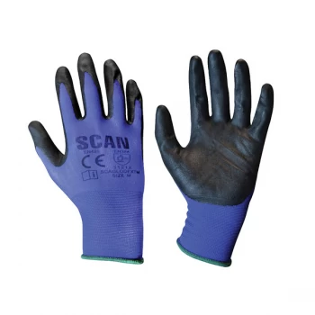 Scan N550118 Max. Dexterity Nitrile Gloves - M (Size 8)