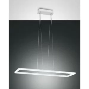 Fabas Luce Bard LED Integrated Pendant Ceiling Light Light White Glass