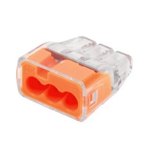 Ideal Orange 32A In-line wire connector Pack of 100