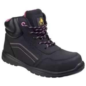Amblers Safety Womens/Ladies Composite Safety Boots With Side Zip (3 UK) (Black)
