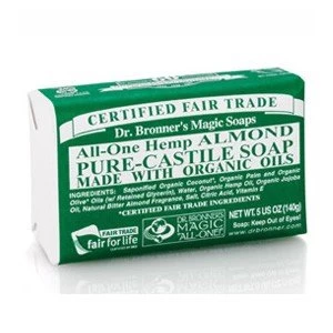 Dr. Bronner39s Organic Pure Castile Almond Soap 140g