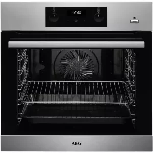AEG BES355010M 71L Integrated Electric Single Oven