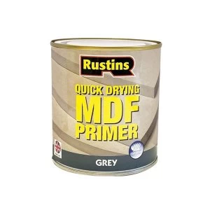 Rustins Quick Drying MDF Primer Grey 250ml