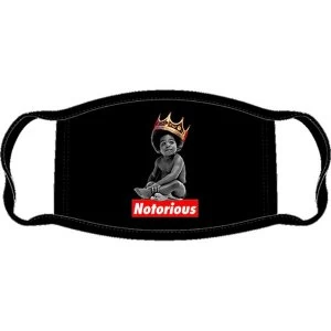 Biggie Smalls - Notorious Baby Face Mask - Black