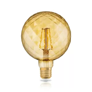 Osram Vintage 1906 LED 40W Pinecone Gold Filament Bulb