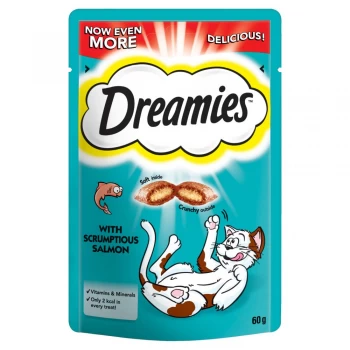 Dreamies Cat Treats 60g - Saver Pack: 6 x with Chicken