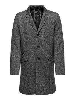 ONLY & SONS Classic Coat Men Grey