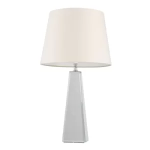 Carson XL Table Lamp with Beige Aspen Shade
