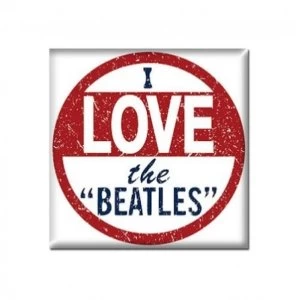 The Beatles - I Love Fridge Magnet