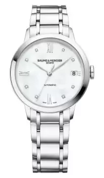 Baume & Mercier M0A10496 Classima Diamond Set Automatic Watch