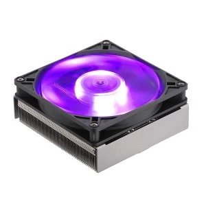 Cooler Master MasterAir G200P Universal Socket 92mm PWM 2600RPM RGB LED Low Profile Fan CPU Cooler with Wired RGB Controller