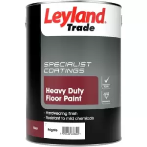 Leyland - Trade Heavy Duty Floor Paint - 5 Litre - Frigate - Frigate