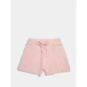 Skinny Dip Knit Shorts - Pink
