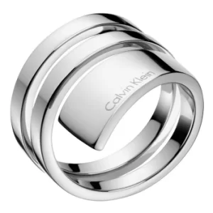 Calvin Klein Beyond Stainless Steel Ring Size 7