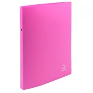 Ring Binder Opaque 2O Ring 15mm, S20mm, A4, Pink, 5 Packs of 5