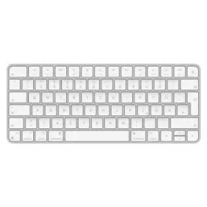 Apple Magic keyboard USB + Bluetooth German Aluminium White