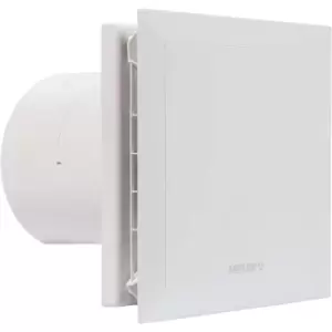 Airflow QuietAir Extractor Fan 150mm Timer in White ABS