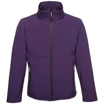 Professional OCTAGON II Waterproof Softshell Jacket womens Coat in Purple - Sizes UK S,UK M,UK 3XL,UK 4XL