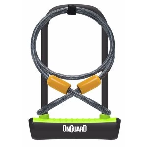 OnGuard Neon U-Lock Extender Cable Green 115 x 230 x 11mm