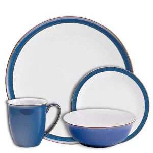 Denby Imperial Blue 16 Piece Tableware Set