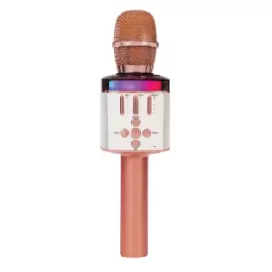 Easy Karaoke Bluetooth Wireless Microphone - Rose Gold
