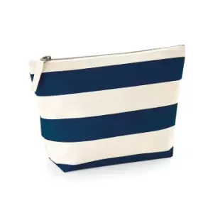 Westford Mill Nautical Accessory Bag (One Size) (Natural/Navy)
