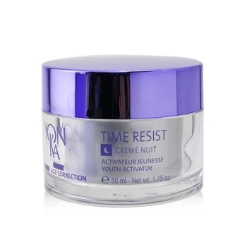 YonkaAge Correction Time Resist Creme Nuit With Plant-Based Stem Cells - Youth Activator - Anti-Fatigue, Smoothing 50ml/1.75oz