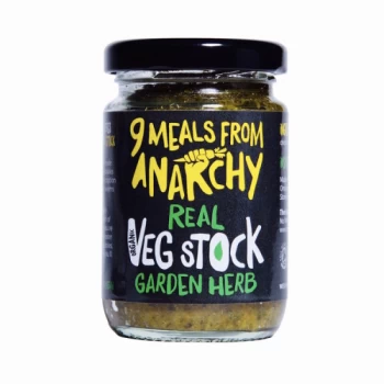 9 Meals From Anarchy Real Vegetable Stock - Garden Herb - 105g