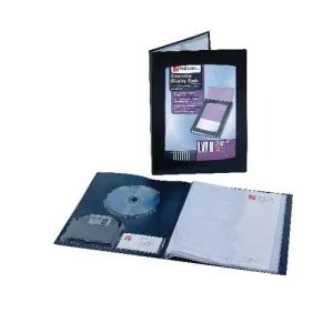 Rexel Clearview Display Book 24 Pockets A5 Black 10410BK