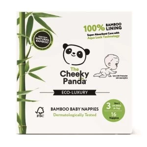 The Cheeky Panda Bamboo Nappies Size 3 (6-11Kg)