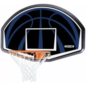 Basketball Backboard and Rim Combo (44-Inch Impact) - Black - Lifetime