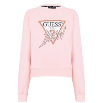 Guess Guess Icon Sweater - Pink G6K6