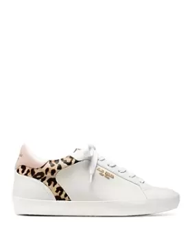 kate spade new york Womens Ace Lace Up Low Top Sneakers