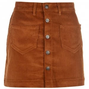 Only Amazing High Waist Skirt - Rustic Brown