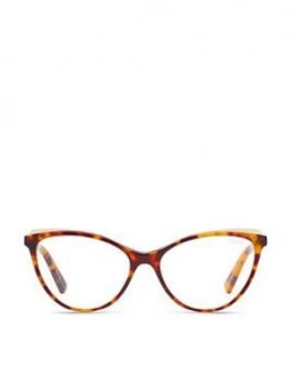 Quay Australia Please Advise Cateye Bluelight Glasses - Tortoiseshell