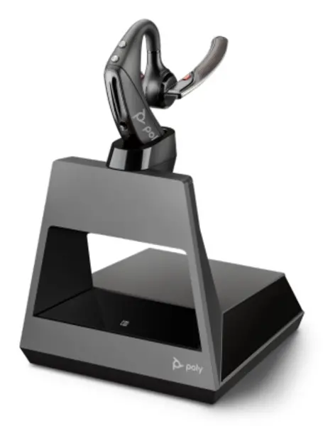 Polycom POLY 5200 Office Headset Wireless Ear-hook In-ear Office/Call center Bluetooth Black 212722-05