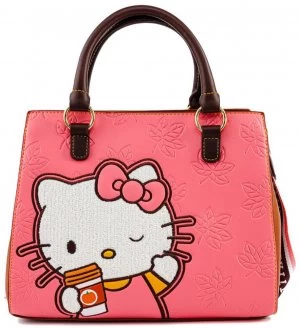 Hello Kitty Loungefly - Pumpkin Spice Latte Wave Handbag multicolour