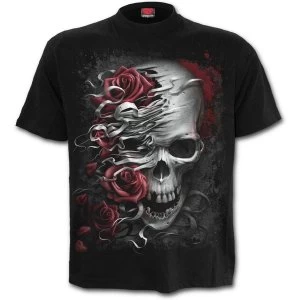 Skulls N' Roses Mens Small T-Shirt - Black