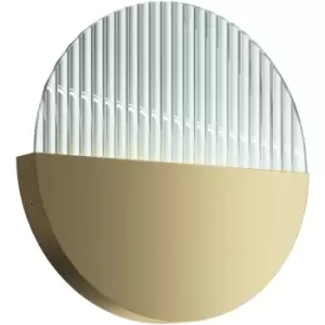 Maytoni Jupiter Modern Integrated LED Wall Lamp Brass, 3000K