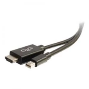 C2G 2m (6.6ft) Mini DisplayPort Male to HD Male Adapter Cable